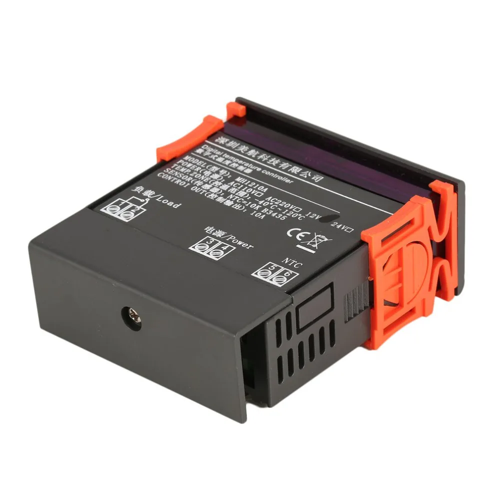 

DC AC 12V 110V 220V Thermostat Regulator Digital LCD Refrigerator Temperature Controller Thermocouple Controller with Sensor