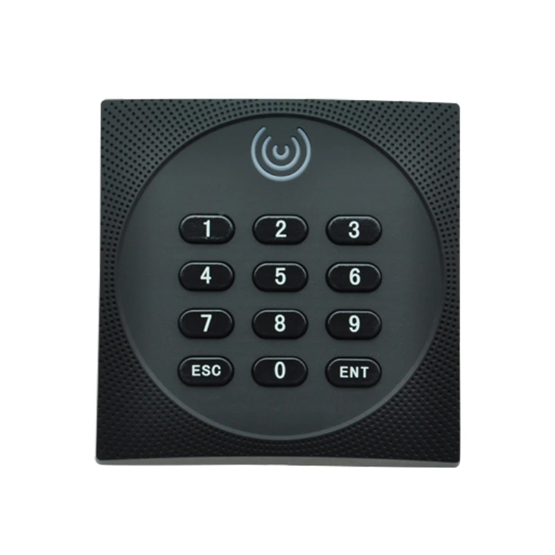 

Keypad design access control card reader 13.56Mhz MF IC RFID reader with Wg 26 output
