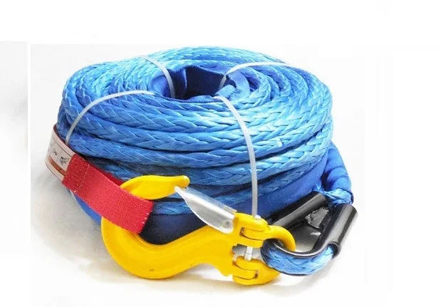 

13M---25M, heavy duty winch towing rope ATV UTV tow trailer cable rope lifting sling