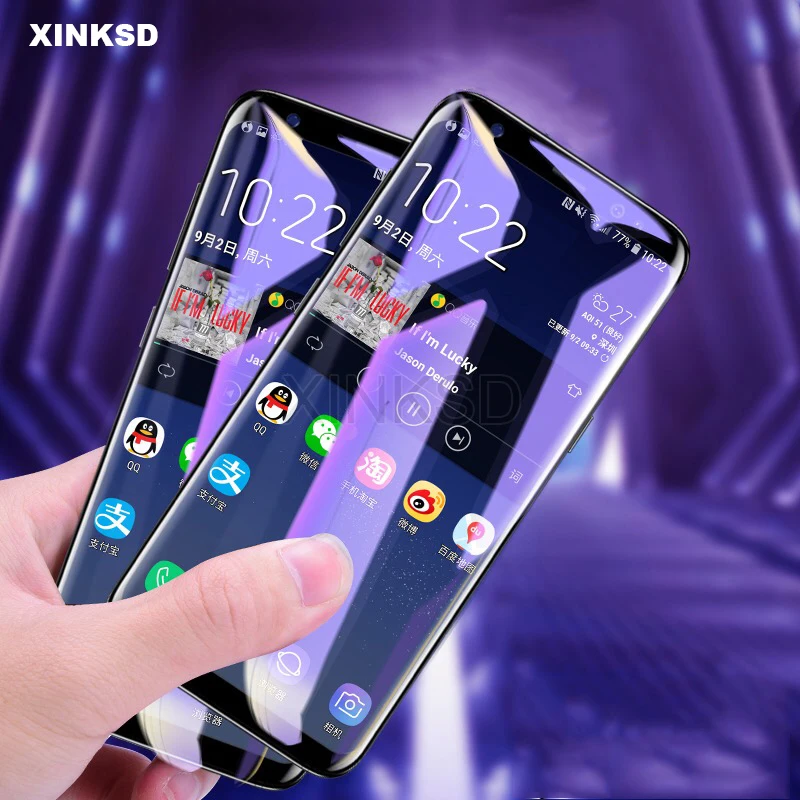 

Soft Screen Protector Hydrogel Film For Samsung Galaxy A8 A6 S8 S9 Plus Note 9 8 Full Cover For samsung S6 Edge J6 J8 2018 Plus