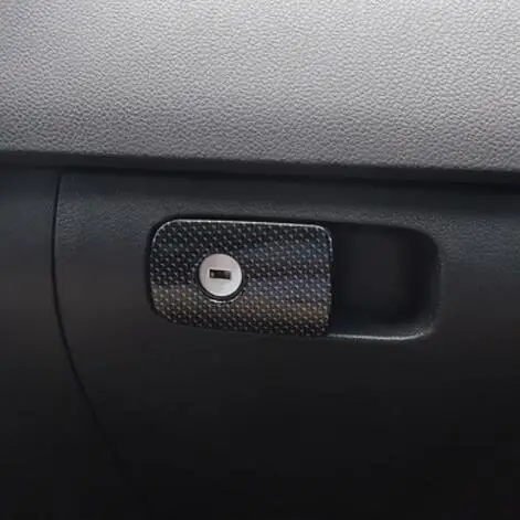 

Car-styling ABS Chrome Glove box interior handle decoration Frame cover For Volkswagen vw Tiguan 2010-2016 auto accessories