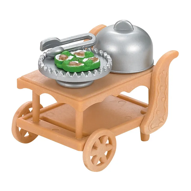 Sylvanian Family пушистый кукольный домик с животными аксессуары для сцен набор