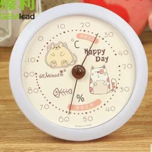 Термометр-Гигрометр Температура метра Циферблат Указатель номер автомобиля