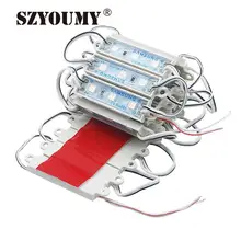 SZYOUMY 3 светодиодный SMD 4040 светодиодный модуль лампа светодиодный фонарь для мини-знака и букв DC12V 3 светодиодный IP65