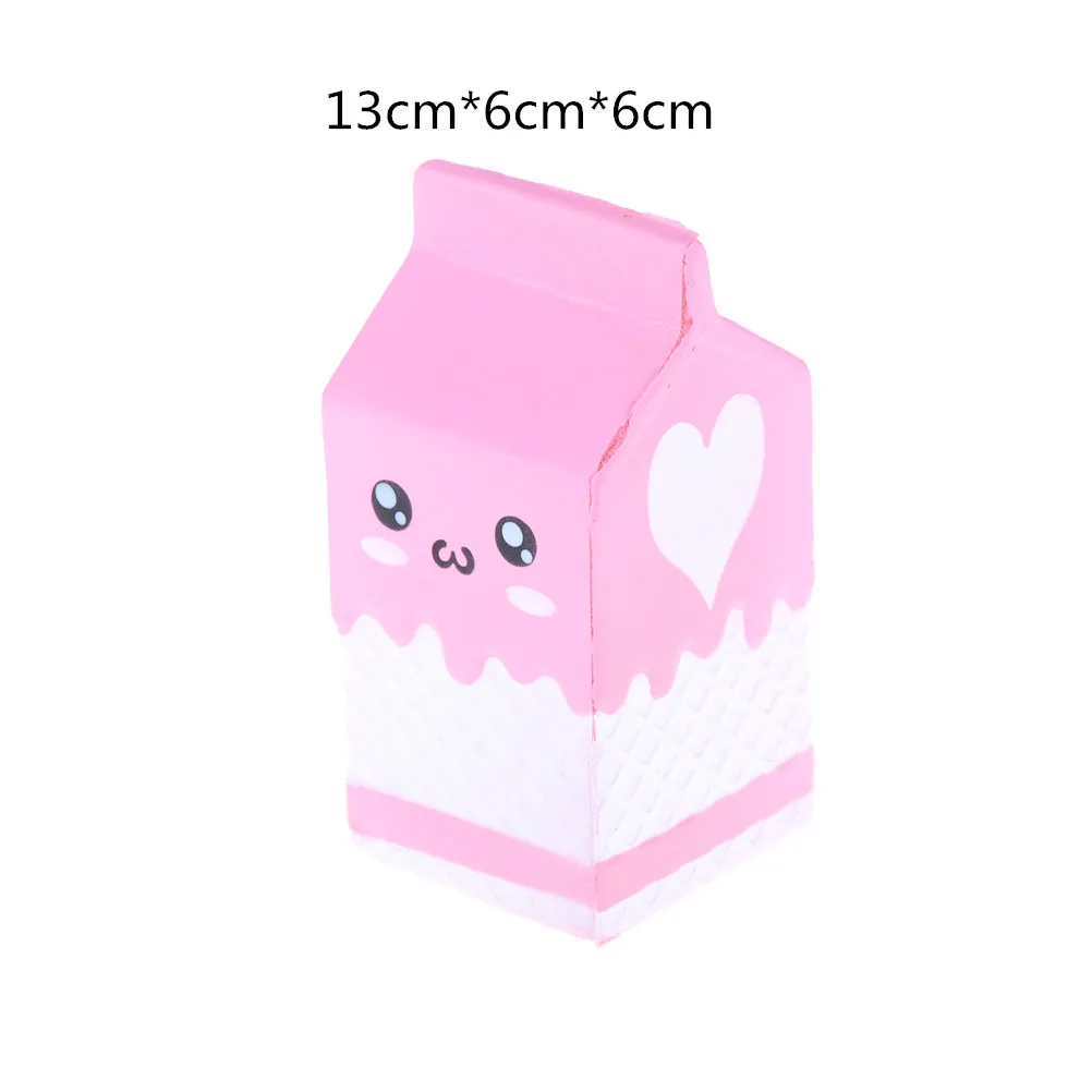 

Squeeze Squishy milk box/can/bottle Cute Soft Slow Rising Antistress Mobile Phone Key Chain Strap Pendant Squishy Toy 13cm