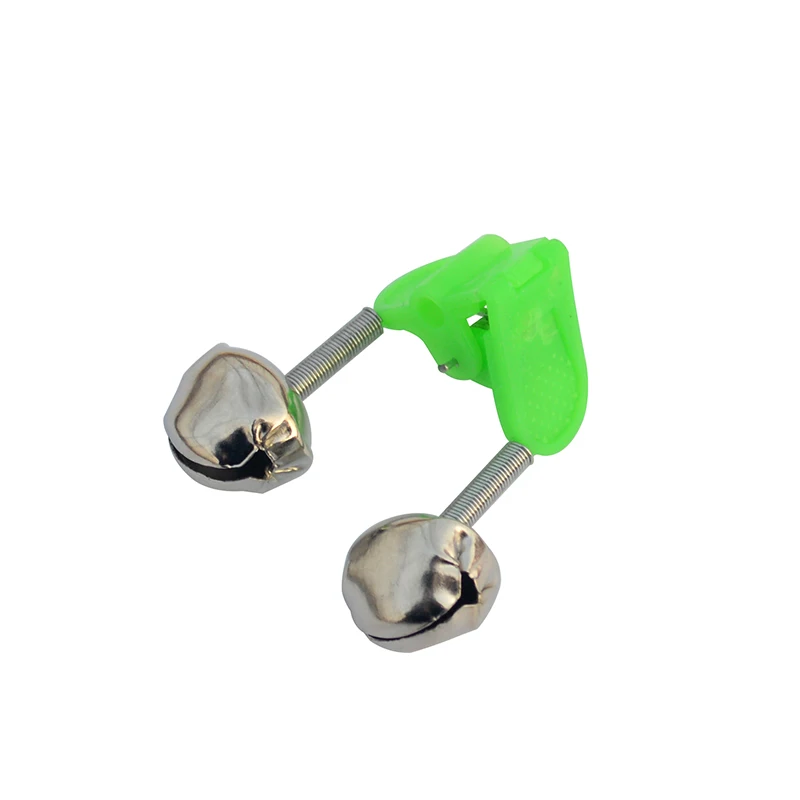 

Fishing Bell Alarm 6pcs/lot Green Fishing Bite Alarm Bells Ring Fishing Rod Bell Clip Accessories Drop Shipping