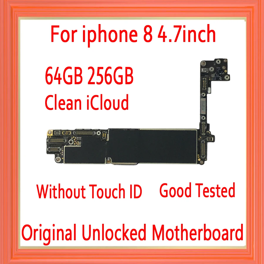Нет iCloud для iphone 8 материнская плата с сенсорным ID/без сенсорного ID оригинальная