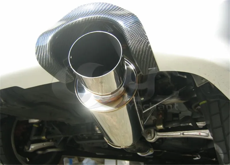 2003-2007 Mitsubishi Evolution EVO 8 9 USDM OEM Rear  Bumper Exhaust Heatshield CF (5)