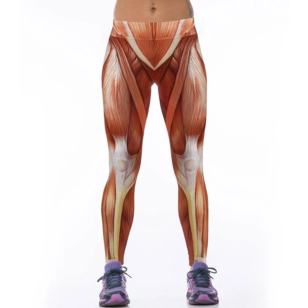 Women Sportswear Bodybuilding Legging Pants Workout 3D Muscle Print Capris Sexy Fitness Leggings Skinny Mallas Mujer Deportivas Women Sportswear Bodybuilding Legging Pants Workout 3D Muscle Print Capris Sexy Fitness Leggings Skinny Mallas Mujer Deportivas