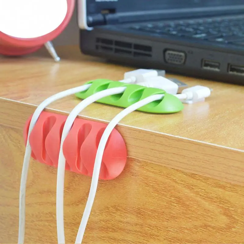 Шнуры питания, кабели для зарядки, USB шнуры, зажим для шнура, система управления, настольный Кабельный органайзер, кабельный держатель для MP3, MP4, наушников