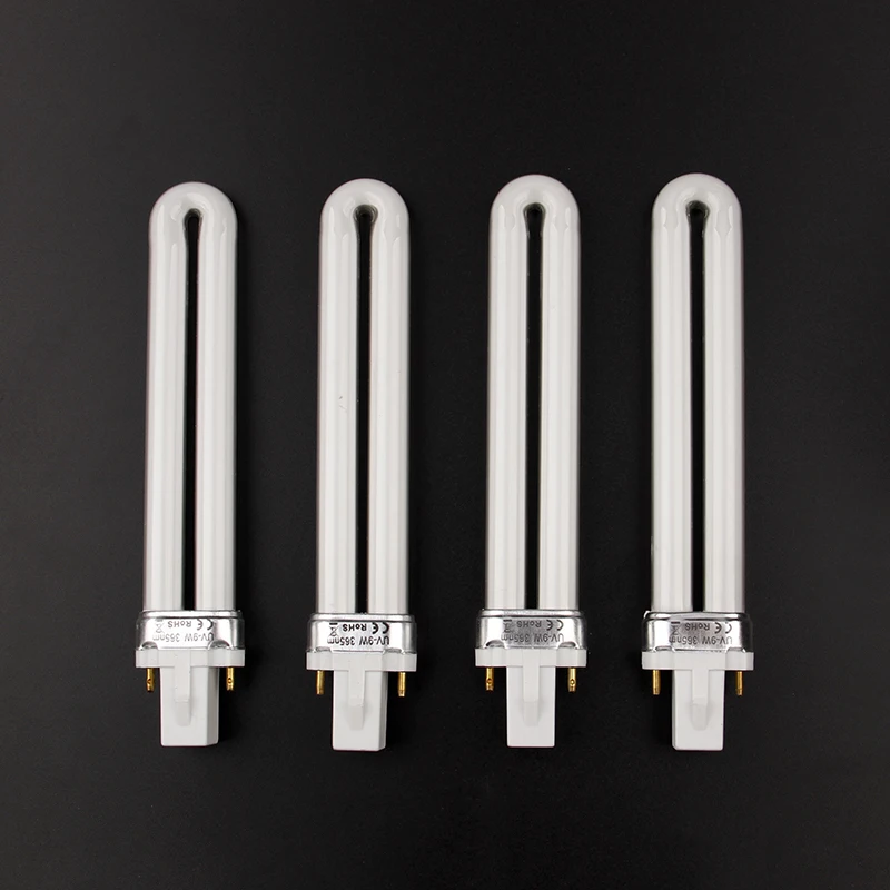 4 шт. УФ лампы для сушки эпоксидной смолы 9 Вт|Инструменты и оборудование