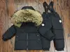 Russian Winter Down Suit Super Warm Children Winter Suits Boys Girl Duck Down Jacket+overalls 2 Pcs Clothing Set  Kids Snow Wear ► Photo 3/6