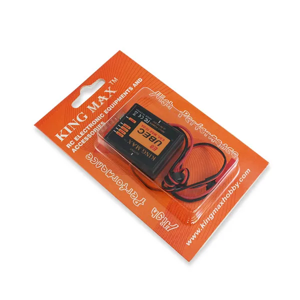 

KingMax E8 UBEC HV OUTPUT 5.0V/6.0V/7.4V/8.4V 10 Amps Input: 9.0V-40V