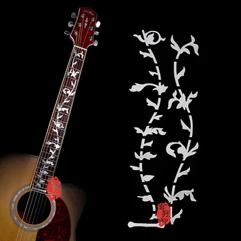 

Guitar Sticker Tree of Life Treeshell/Silver Fingerboard Sticker Guitar Accessories Guitar Applique Guitar Decoration