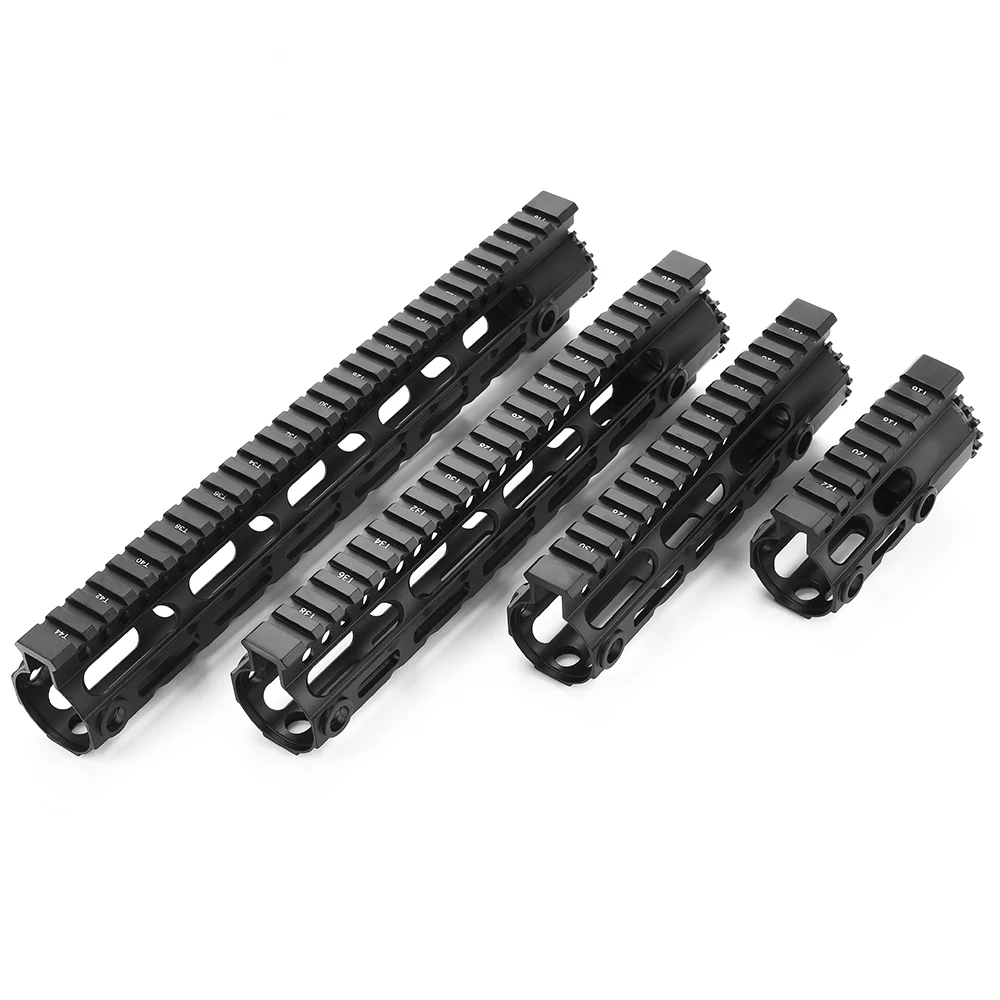 Magorui AR-15 M4 M-LOK 4 7 10 12 15 дюймов MLOK тонкий свободный поплавок Handguard Пикатинни кронштейн