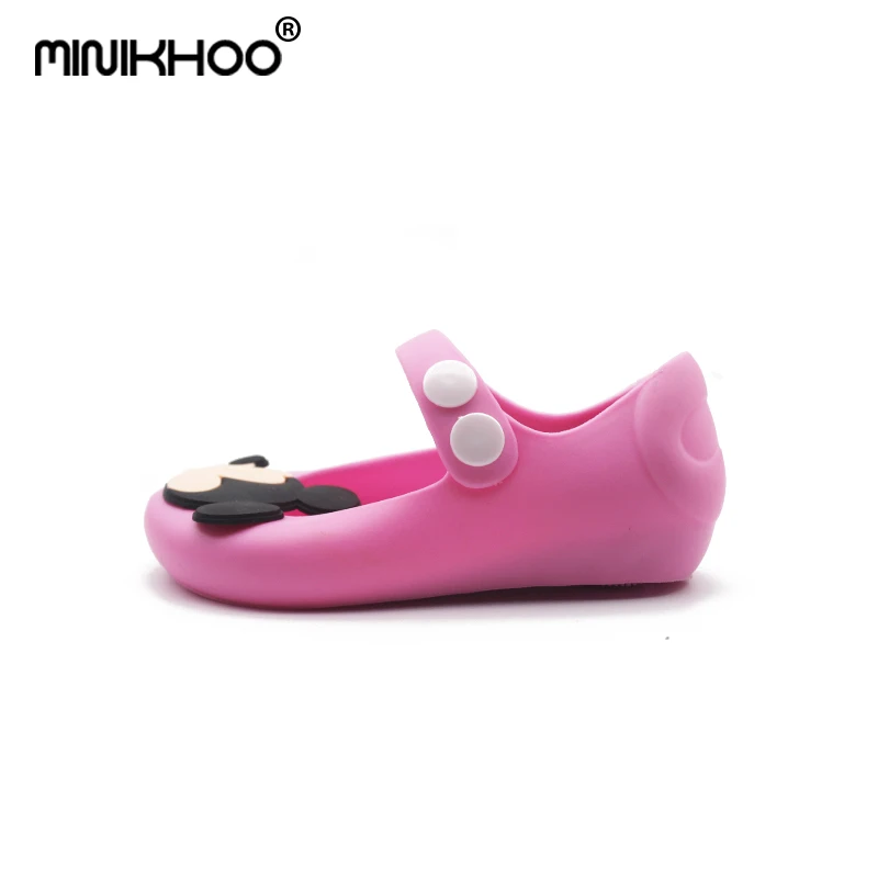 Mini Melissa/; обувь с Микки и Минни; детские сандалии для девочек; прозрачная обувь; сандалии Melissa; милые сандалии для маленьких девочек