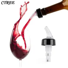 CTREE 1 ПК акрил Аэратор Графин-аэратор для вина носик Быстрое измерение дух винограда Оригинальное вино пробка для бутылки Бар инструменты C351