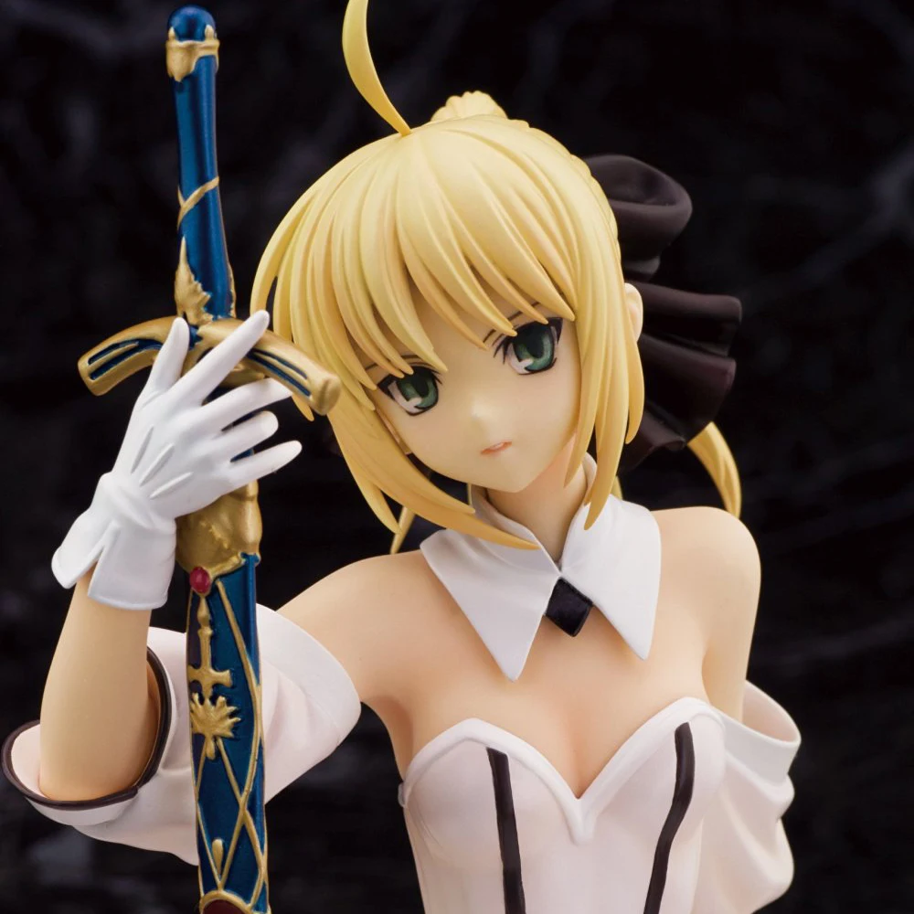 Аниме Fate/stay night Saber Lily фигурка 1/7 ПВХ Сидящая девушка Коллекция Модель Горячая