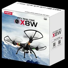 Original Syma X8W Explorers WiFi FPV Drone Headless Mode RC Quadcopter with Camera RTF 2.4GHz with original box