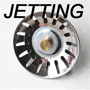 

Kitchen Stainless Steel Sink Strainer Waste Disposer Plug Drain Stopper Filter Basket Tool