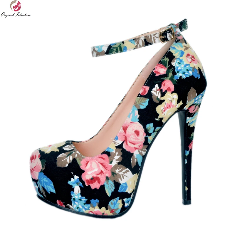 Sottili Modo Delle Tacchi Laides Di Donna Più Piattaforma Stati Punta Formato Pompe Scarpe Rotonda Il Donne 4 Intenzione 20 Xd114 Della Multicolors Originale Degli Uniti CoeWrdxB