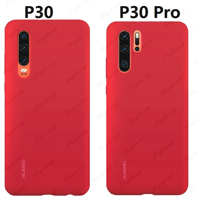 Официальный чехол huawei P30 Pro, мягкий жидкий силиконовый Встроенный чехол из микрофибры для huawei P30, силиконовый защитный чехол