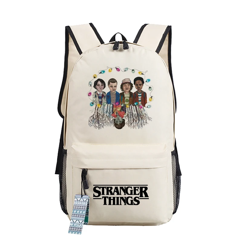 New Stranger Things Eleven Printing Backpack Mochila Feminina Canvas