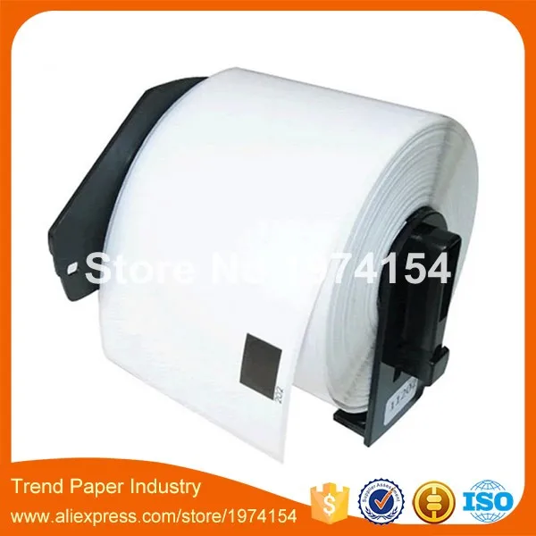 100 Rolls Brother DK 11202 Large Address Label 62X100mm Compatible P touch QL 700 DK 1202 Labels