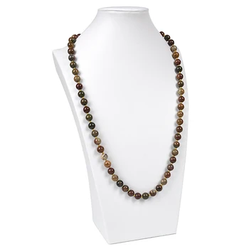 

Natural Picasso Gemstone beads DIY handmade jewelry Necklace Making 35inch Women jewelry Selectable Size 10mm Making H47