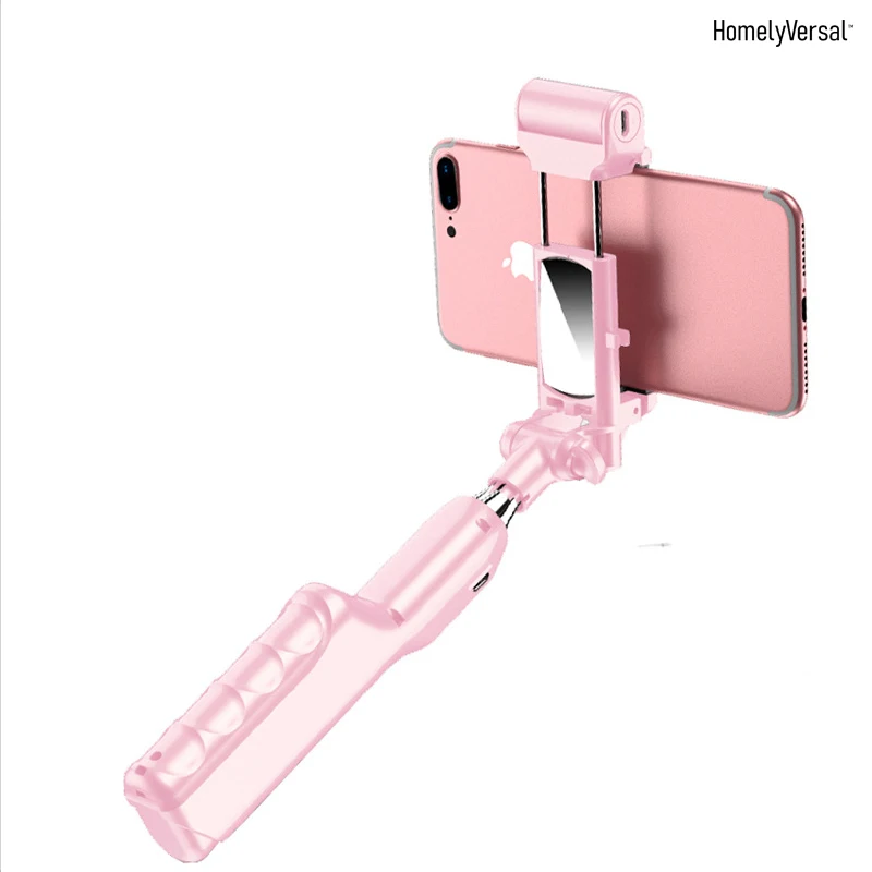 Смарт телефон Mini Selfie Stick с кнопкой палка для селфи Android iOS выравнивающим