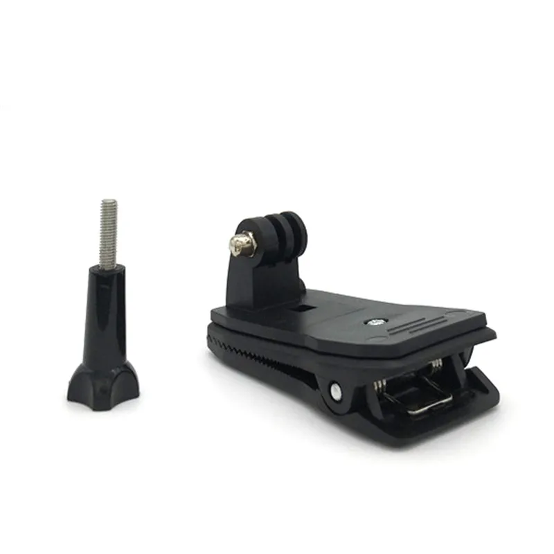 360D шляпа рюкзак клип крепление для GoPro Hero 6 5 4 3 Xiaomi yi K SJCAM Спортивная Экшн камера Go