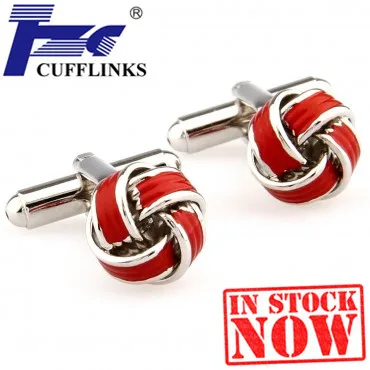 TZG07238 Enamel Knots Cufflink Cuff Link 2 Pairs Free Shipping Promotion