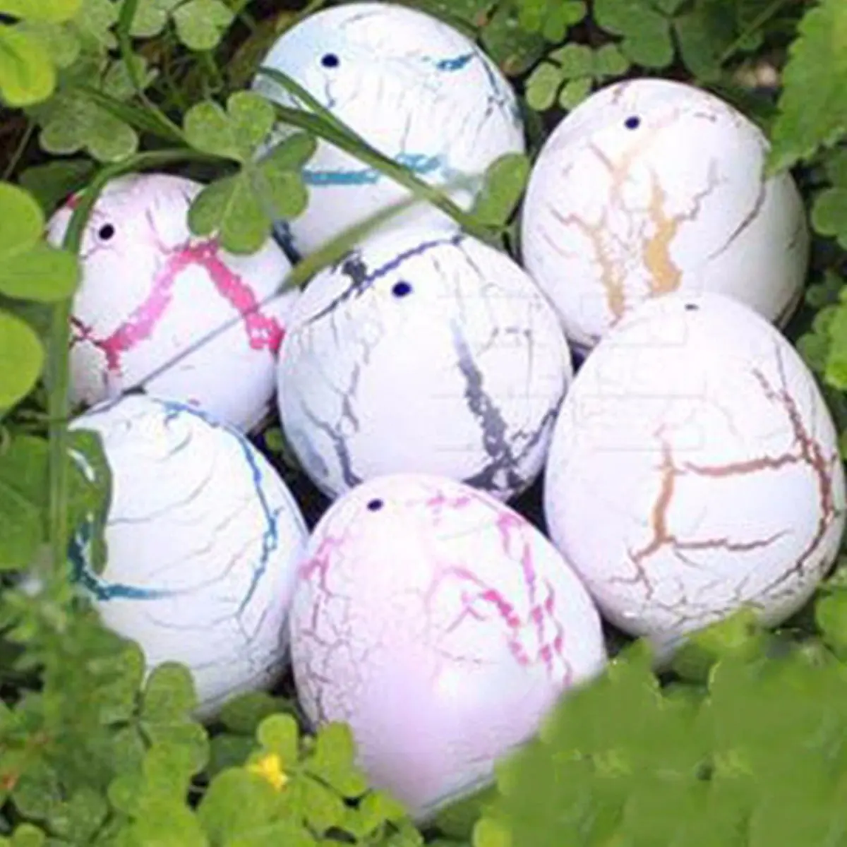 10PCS Hatching Growing Dinosaur Dino Eggs Add Water Magic Cute Children Kids Toy Gift Kid Funny