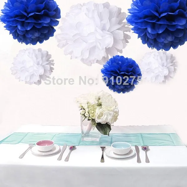 12 Pieces Melangees Bleu Royal Blanc Papier De Soie Pompons Pompons Papier Boules De Fleurs Decoration De Fete D Anniversaire Fournitures De Vacances Aliexpress 12 Pieces Melangees Bleu Royal Blanc Papier De Soie Pompons Pompons Papier Boules De Fleurs Decoration De Fete D Anniversaire Fournitures De Vacances Aliexpress
