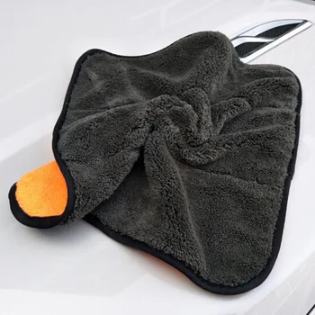 

Accessory Care No pilling 38*40CM Super Absorbent Car wash towel Cloth Cleaning Rag Double Side New
