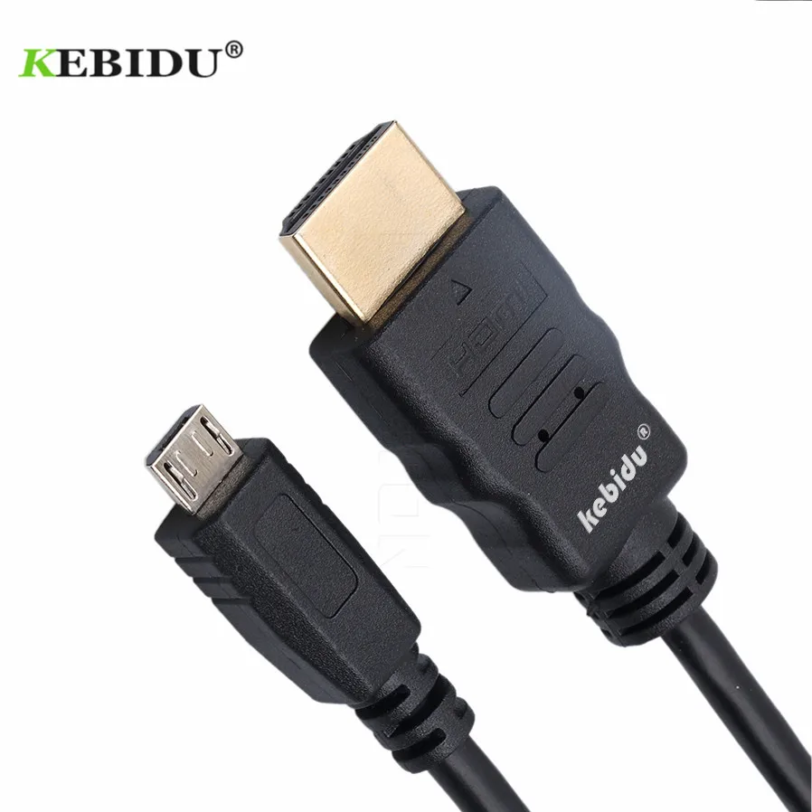 

Kebidu 1080P Micro USB to HDMI Cable HDTV Adapter Applying For Samsung Galaxy Note 3 S2 S3 S4 S5 For HTC LG For Sony