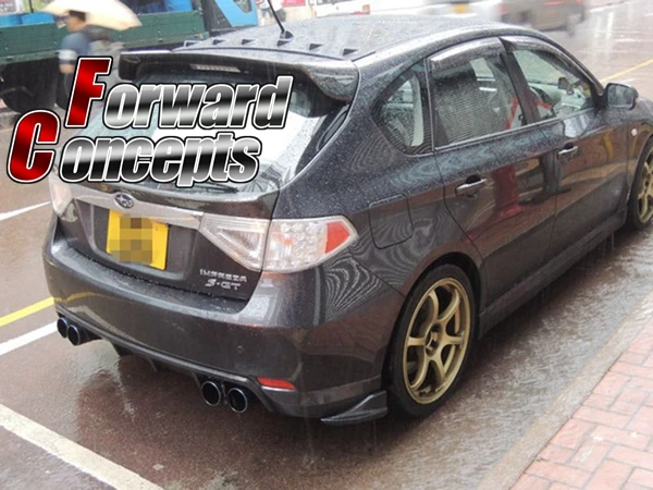 Для 2008 2014 IMPREZA WAGON HATCHBACK GH спойлер заднего крыла|spoiler roof|spoiler imprezaspoiler wing |