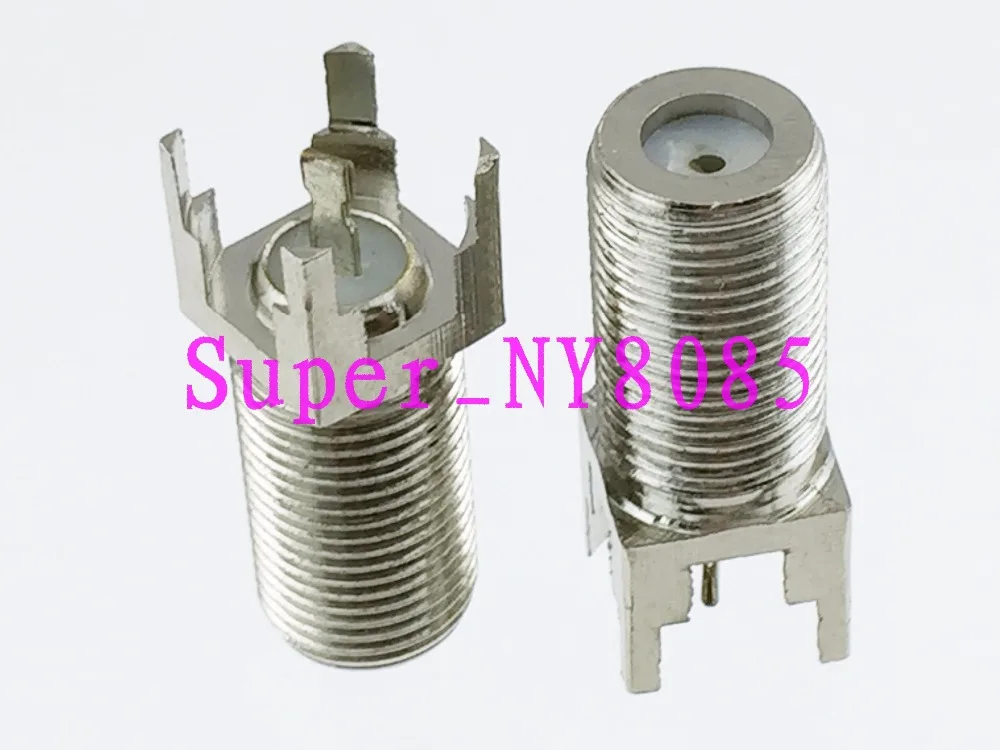 

Connector F TV female jack solder PCB mount