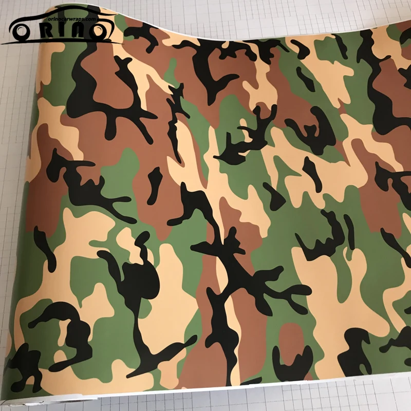 Camouflage Vinyl Film Wrap-7