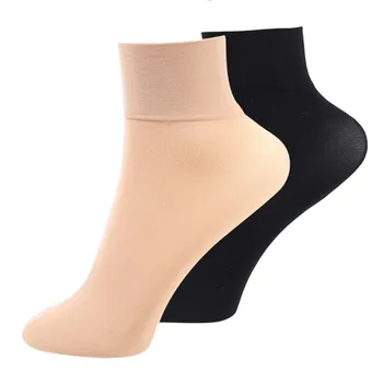 

5 Pairs/lot Autumn Winter Womens Ladies Girls Wide Mouth Velvet Ankle Socks