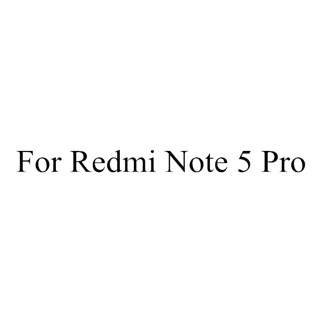 5 шт./партия чехлы для телефонов для Xiao mi Pocophone F1 mi 8 Lite 9 Se Red mi Note 5 6 6A 7 Pro 3D защитная пленка из углеродного волокна для задней панели - Цвет: For Redmi Note 5 Pro