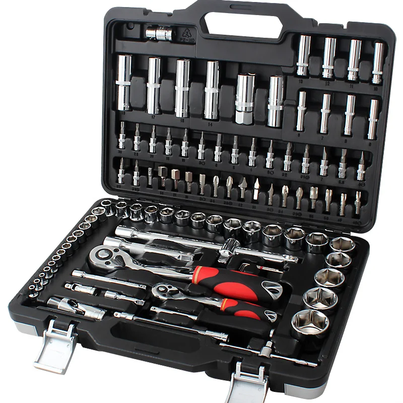 

46p 94p 121p car sleeve tool combination auto repair tool wrench set repair kit hardware