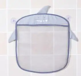 Мультяшные настенные кухонные сумки для хранения для ванной вязаная Сетчатая Сумка Детские игрушки для ванной шампунь Органайзер контейнер - Цвет: Gray