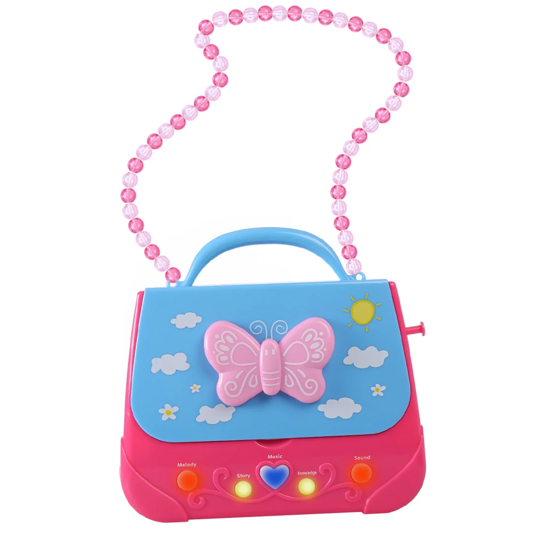 

Children Portable Musical Bag Karaoke Machine Toys with Microphone Karaoke Player Learning Toy For Girl Christmas Gifts