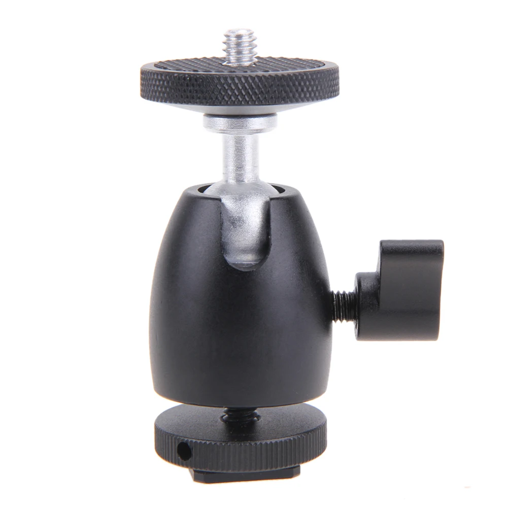 360 Mini 1/4" Hot Shoe Adapter Cradle Ball Head Holder