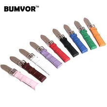 Высококачественные ремешки для часов, ремешок из натуральной кожи, ремешки 12 мм, 14 мм, 16 мм, 18 мм, 20 мм, 22 мм, аксессуары для часов для мужчин и женщин