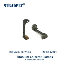 Зажимы STRADPET titanium chinest, винты chinest из титана Bright и Gun Gray, стиль Хилл, для Альта