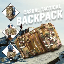 New 50L Large Capacity Men Sport Bags Travel Bag Outdoor Mountaineering Backpack Camping Hiking Rucksack Travel