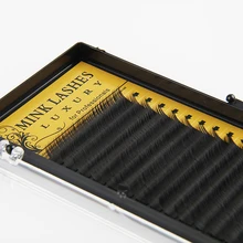 Наращивание ресниц, норковые ресницы, индивидуальный Блестящий макияж, ресницы, черные мягкие шелковые норковые ресницы, быстрая