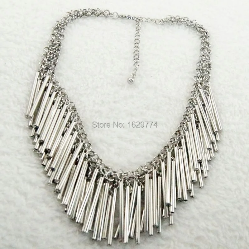 Silk Dots With Necklace One Piece Dress (OnePiece-Dress1328 ...